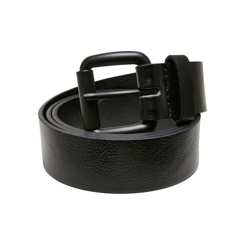 Urban Classics Synthetic Leather Thorn Buckle Casual Belt black S/M