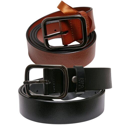 Urban Classics Synthetic Leather Thorn Buckle Business Belt