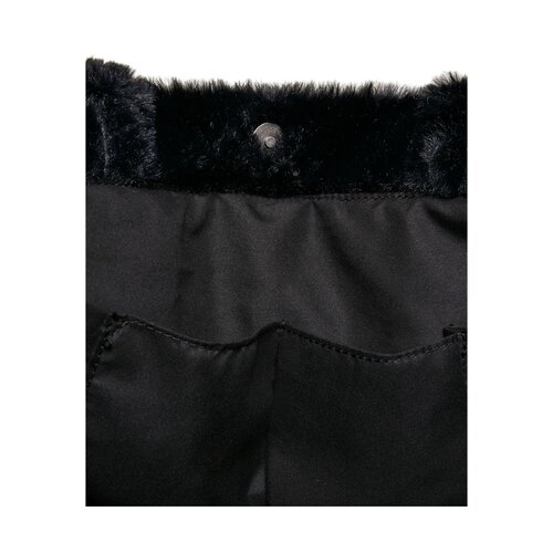 Urban Classics Fake Fur Tote Bag black one size