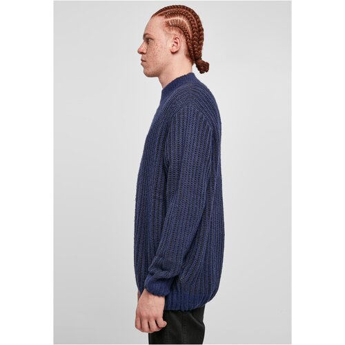 Urban Classics Oversized Two Tone Sweater darkblue/midnightnavy L