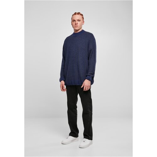 Urban Classics Oversized Two Tone Sweater darkblue/midnightnavy L