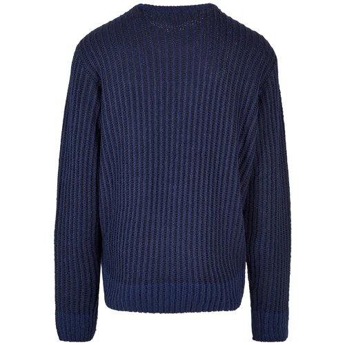 Urban Classics Oversized Two Tone Sweater darkblue/midnightnavy L