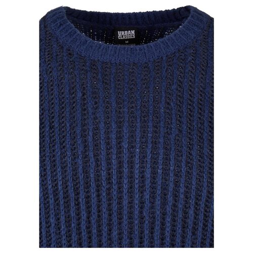 Urban Classics Oversized Two Tone Sweater darkblue/midnightnavy L