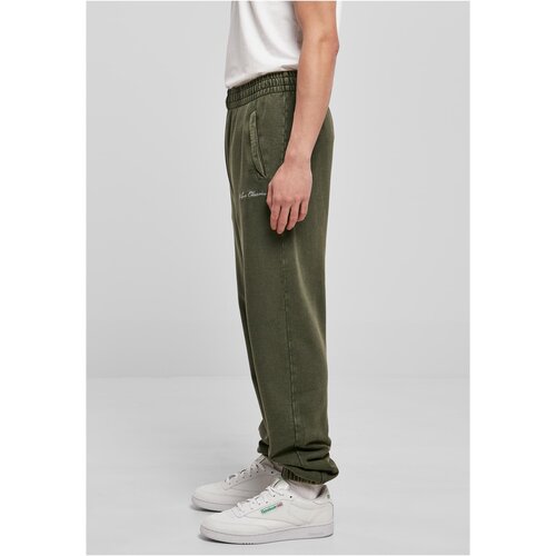 Urban Classics Small Embroidery Sweatpants bottlegreen XXL