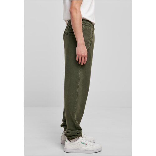 Urban Classics Small Embroidery Sweatpants bottlegreen XXL