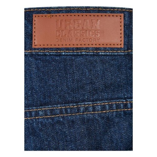 Urban Classics Open Edge Loose Fit Jeans mid indigo washed 36