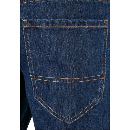 Urban Classics Open Edge Loose Fit Jeans mid indigo washed 36