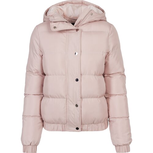 Urban Classics Ladies Hooded Puffer Jacket lightrose XS