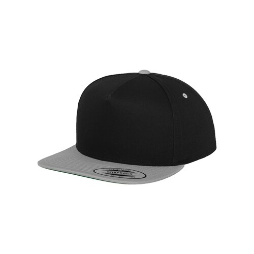 Yupoong Classic 5 Panel Snapback blk/silver one size