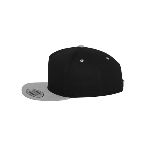 Yupoong Classic 5 Panel Snapback blk/silver one size