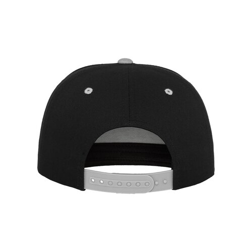 Yupoong Classic 5 Panel Snapback blk/silver one size