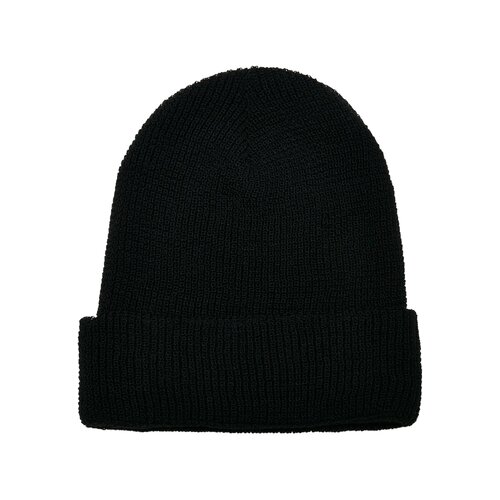 Yupoong Recycled Yarn Waffle Knit Beanie black one size