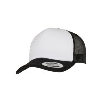 Yupoong YP Classics® Curved Foam Trucker Cap – White Front