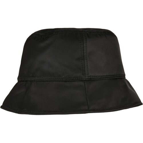 Yupoong Nylon Sherpa Bucket Hat black/offwhite one size