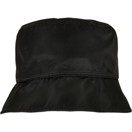 Yupoong Nylon Sherpa Bucket Hat black/offwhite one size