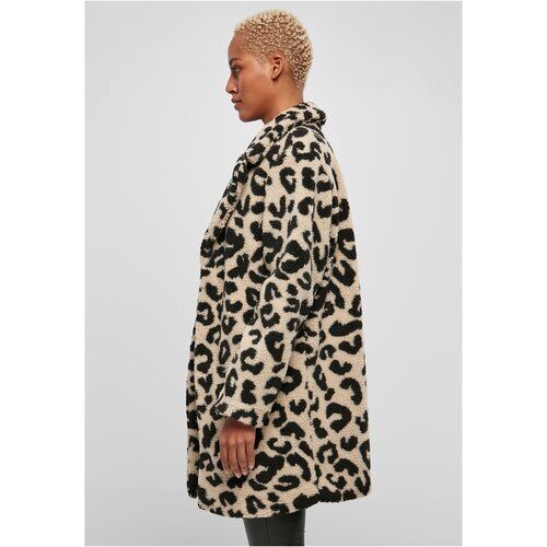 Urban Classics Ladies Oversized AOP Sherpa Coat sandleo 5XL