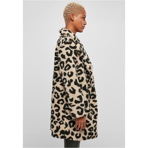 Urban Classics Ladies Oversized AOP Sherpa Coat sandleo 5XL