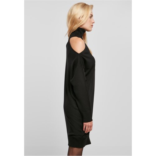 Urban Classics Ladies One Shoulder Knit Dress black XS