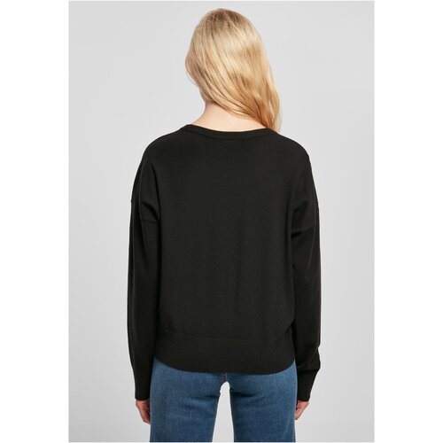 Urban Classics Ladies EcoVero Oversized Basic Sweater black 3XL