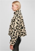 Urban Classics Ladies Short AOP Sherpa Troyer