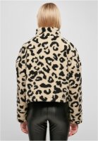 Urban Classics Ladies Short AOP Sherpa Troyer