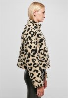 Urban Classics Ladies Short AOP Sherpa Troyer