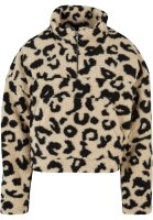 Urban Classics Ladies Short AOP Sherpa Troyer