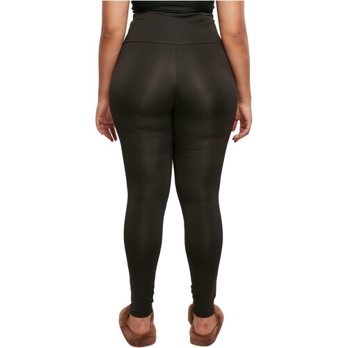 Urban Classics Ladies Recycled V Waist Leggings black 5XL