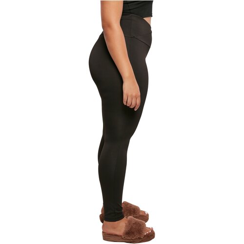 Urban Classics Ladies Recycled V Waist Leggings black 5XL