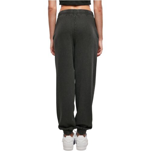 Urban Classics Ladies Small Embroidery Terry Pants black L