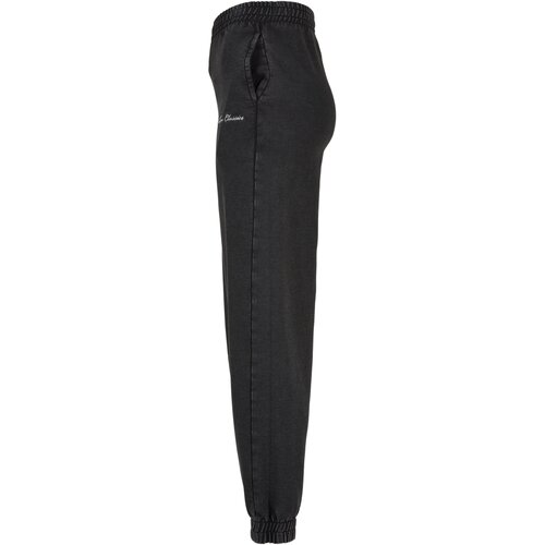Urban Classics Ladies Small Embroidery Terry Pants black L