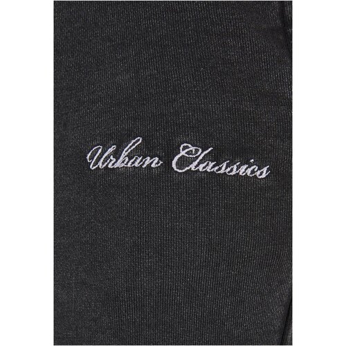 Urban Classics Ladies Small Embroidery Terry Pants black XXL