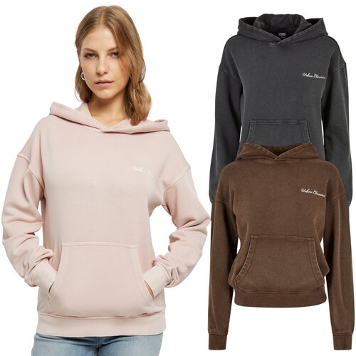 Urban Classics Ladies Small Embroidery Terry Hoody