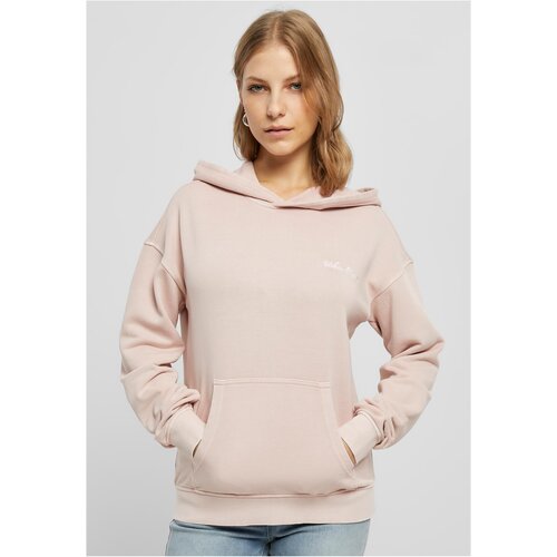 Urban Classics Ladies Small Embroidery Terry Hoody pink XXL