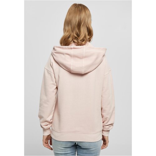 Urban Classics Ladies Small Embroidery Terry Hoody pink XXL