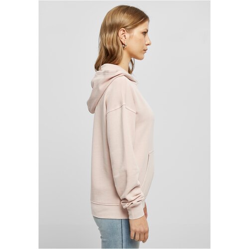 Urban Classics Ladies Small Embroidery Terry Hoody pink XXL