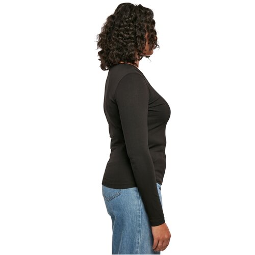 Urban Classics Ladies Crossed Cut Out Longsleeve black 3XL