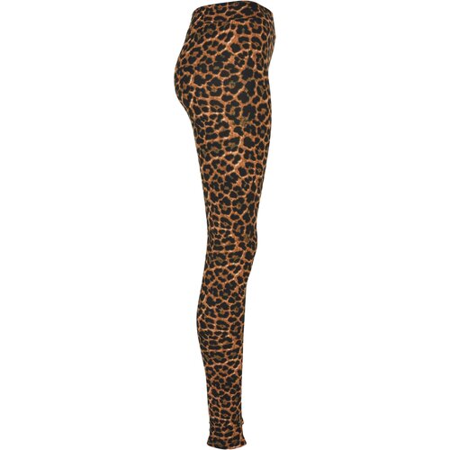 Urban Classics Ladies Soft AOP Leggings darkleo XS