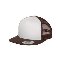 Yupoong Classic Trucker Cap brown/white/brown