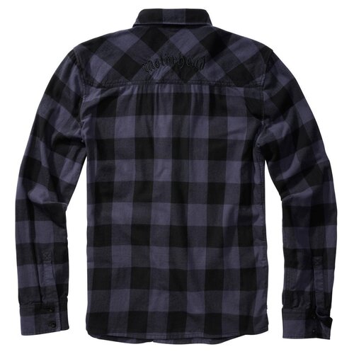 Brandit Motrhead Checkshirt black/grey 3XL