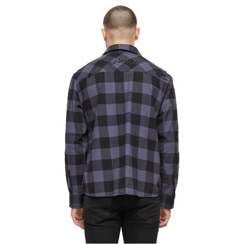 Brandit Motrhead Checkshirt black/grey 7XL
