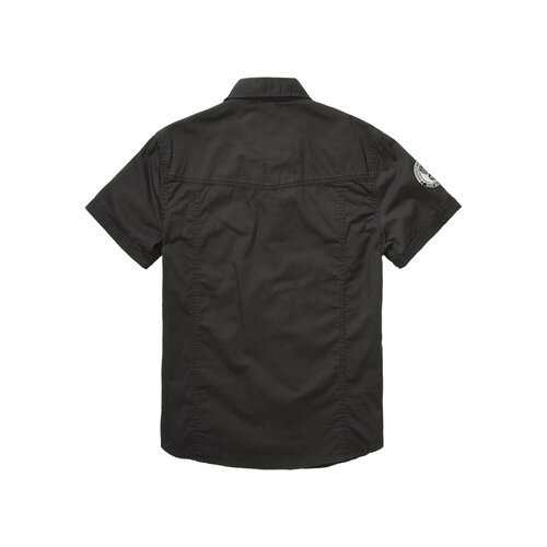 Brandit Luis Vintage Shirt Short Sleeve black 3XL