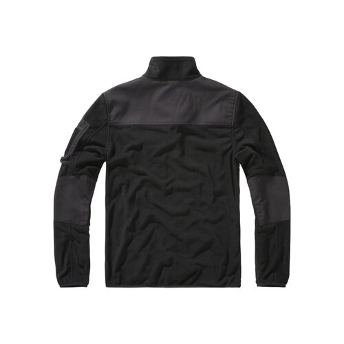 Brandit Fleece Troyer Ripstop black 3XL