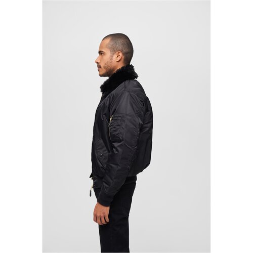 Brandit MA2 Jacket Fur Collar black 4XL