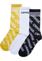 Mister Tee Cringe Socks 3-Pack