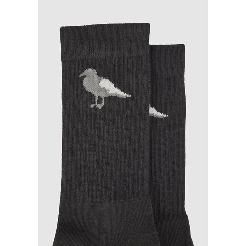 Cleptomanicx Socks 2Pack Gull 2 Pack Heather Gray / Blue Graphite 38-41