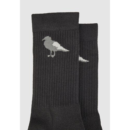 Cleptomanicx Socks 2Pack Gull 2 Pack Heather Gray / Blue Graphite 42-46