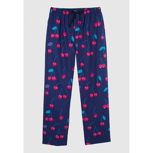 Lousy Livin Pyjama Pants Cherries Blue Dive