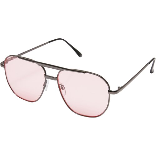 Urban Classics Sunglasses Manila gunmetal/palepink one size