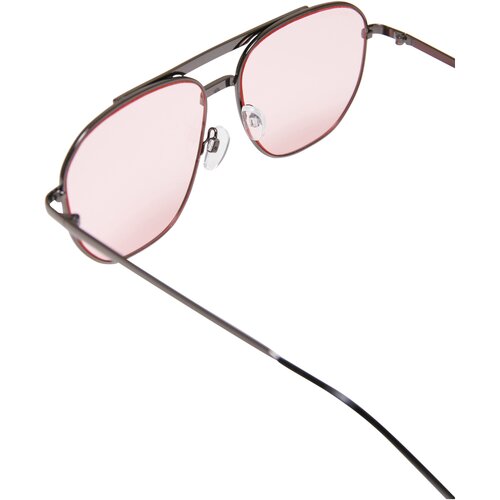 Urban Classics Sunglasses Manila gunmetal/palepink one size